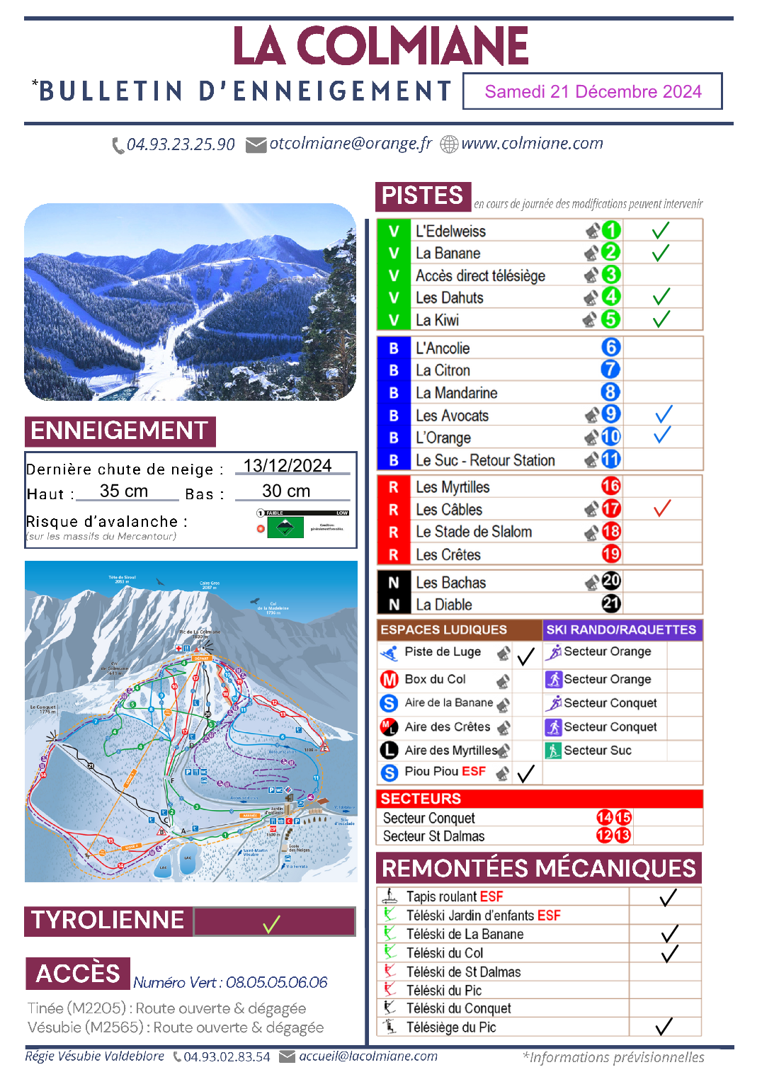 BULLETIN D ENNNEIGEMENT du 14 12 20241